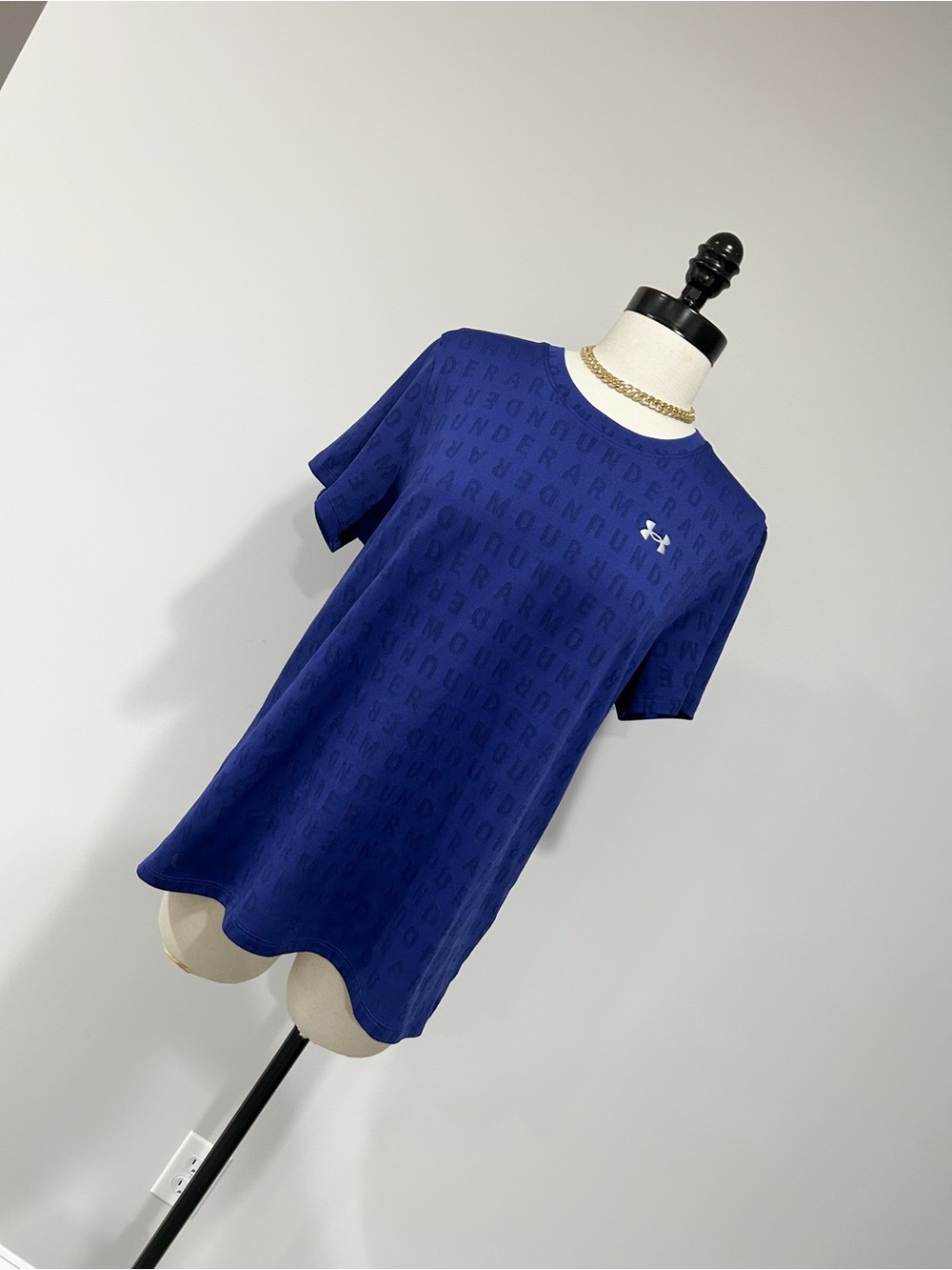 Under Armour Women's Royal Blue Short Sleeve Logo Tee
